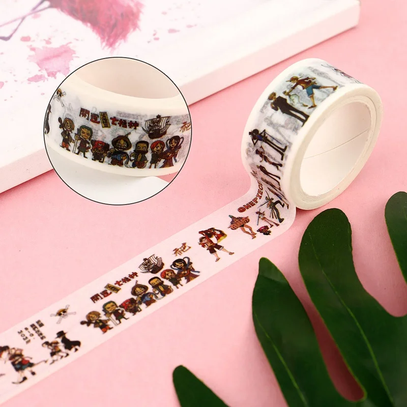 2 см* 5 м аниме Q версия мультфильм одна деталь Наруто васи клейкая лента DIY Скрапбукинг наклейка этикетка маскирующая лента