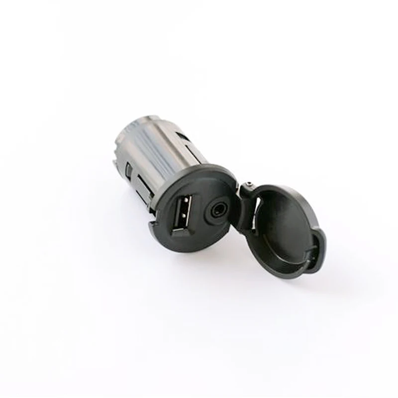 AUX USB Socket Biurlink автомобильный стерео прикуриватель Замена AUX USB кабель и интерфейс переключатель для peugeot Citroen RD9 RD43 RD45 - Название цвета: AUX USB Socket