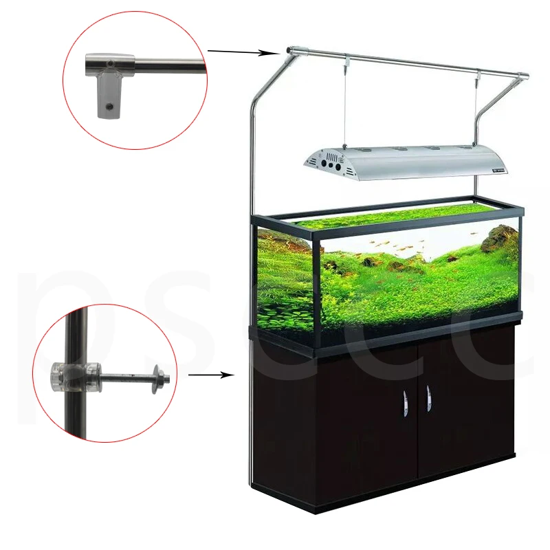 Aquarium Halogen Hanger Metal Halide Lamp Stainless Steel Light Stand LED | Дом и сад