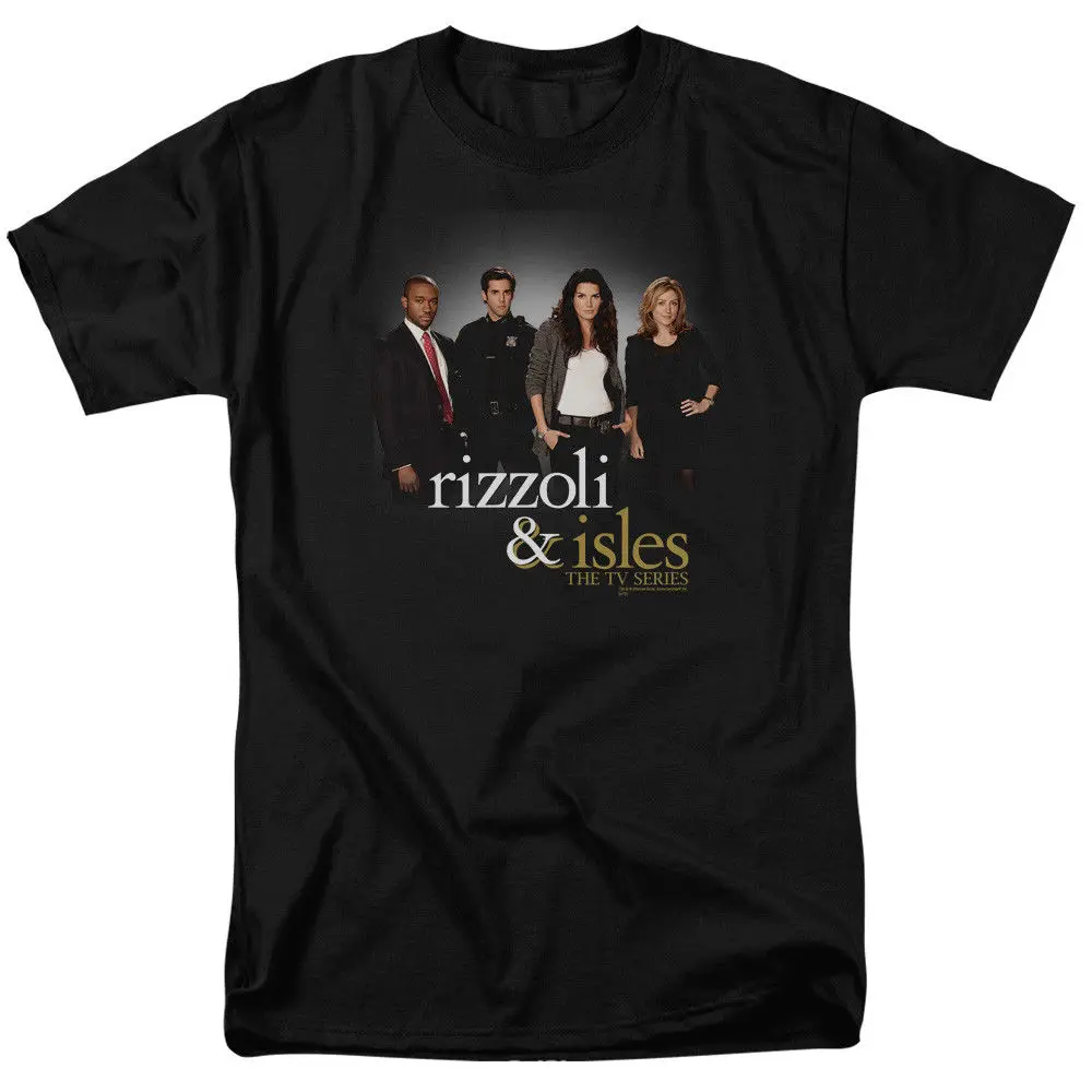 Мужская футболка Rizzoli & Isles Повседневная унисекс с лицензионным принтом для