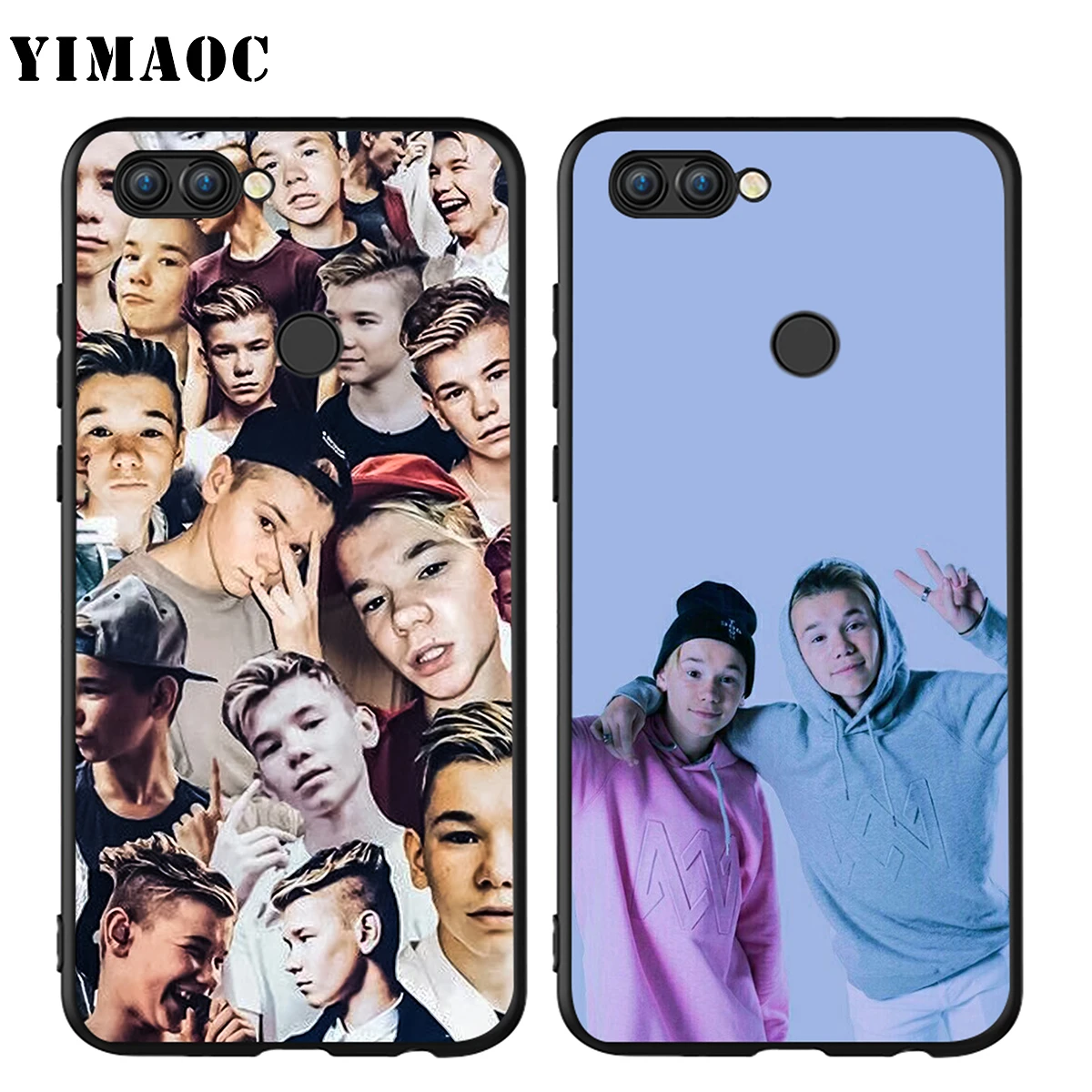 Силиконовый чехол YIMAOC Marcus & Martinus для Huawei Honor 6a 7a 7c 7x8 9 10 Lite Pro Y6 Prime 2018 2017|Бамперы| |