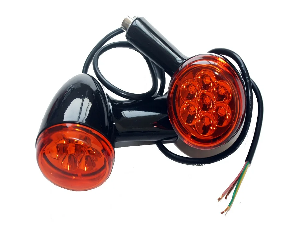 Светильник задний светодиодный указатель поворота + длинный кронштейн чехол для