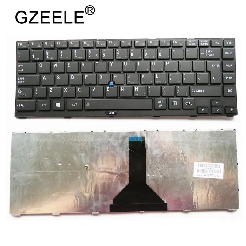 GZEELE UK для Toshiba R800 R845 R840 R840 R940 черная клавиатура