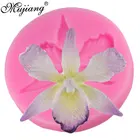 Силиконовые формы для украшения тортов, цветок орхидеи, сахарная помадка, полимерная глина, формы для шоколадных конфет, выпечка кондитерских изделий