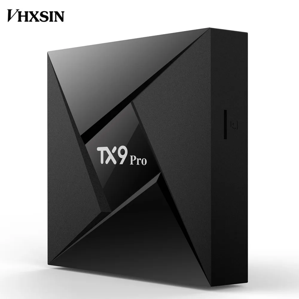 VHXSIN 2018 новейший ТВ бокс TX9 Pro Android 7 1 Amlogic S912 Восьмиядерный двухдиапазонный WiFi 3G RAM