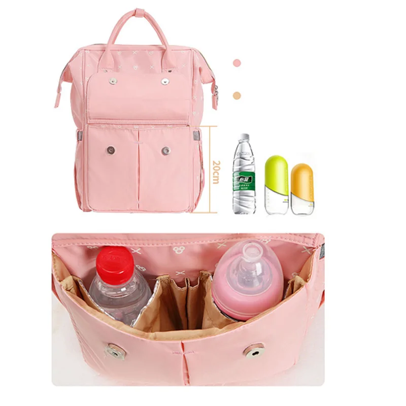 Диснеевская сумка для бутылочек USB кормления дорожный рюкзак детские сумки мамы