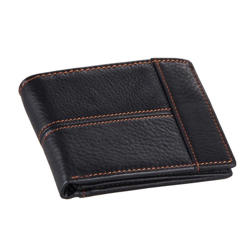Новое поступление винтажные бумажники из натуральной кожи мужские деловые