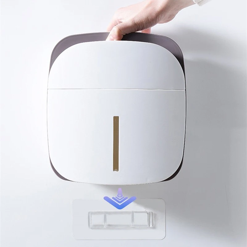 ONEUP портативный держатель для туалетной бумаги Ванная комната водостойкая коробка ткани мешок для мусора полка хранения многофункционал