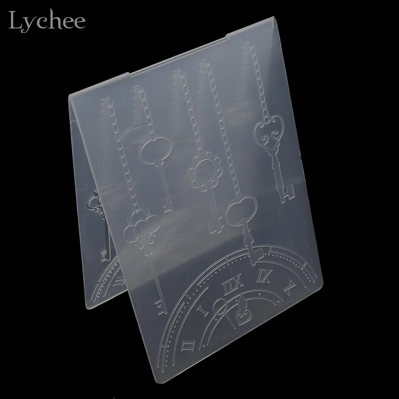 Пластиковая папка для тиснения Lychee инструмент скрапбукинга DIY альбом карта