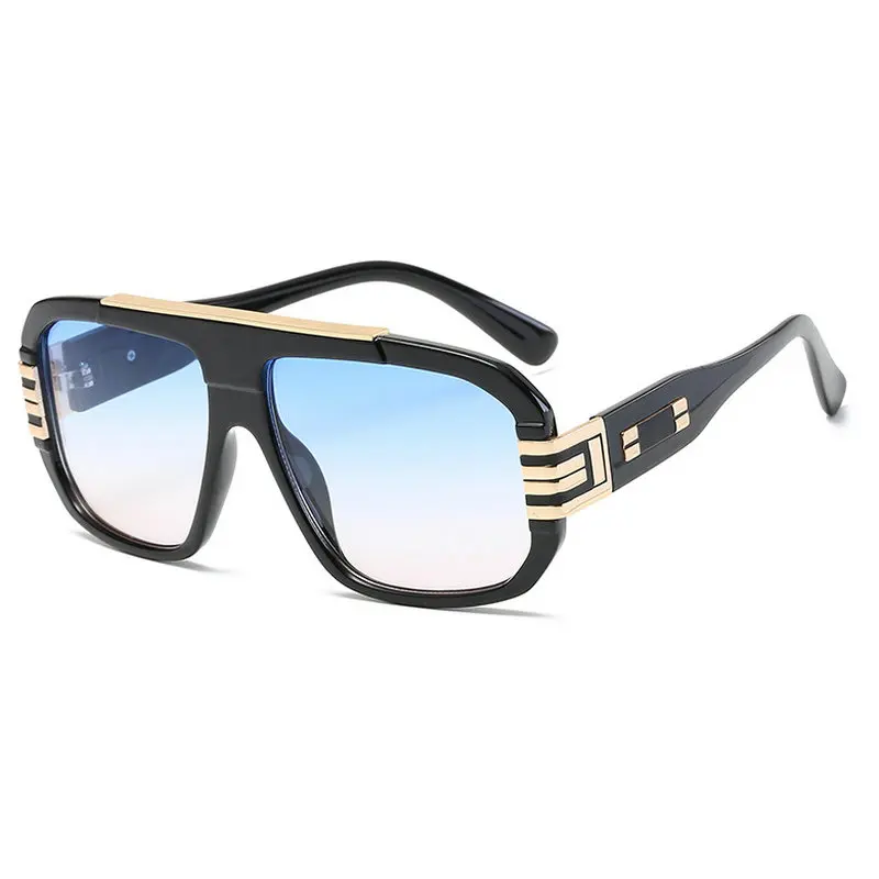 Мужские квадратные солнечные очки XXL 2019 новые ретро модные дизайнерские