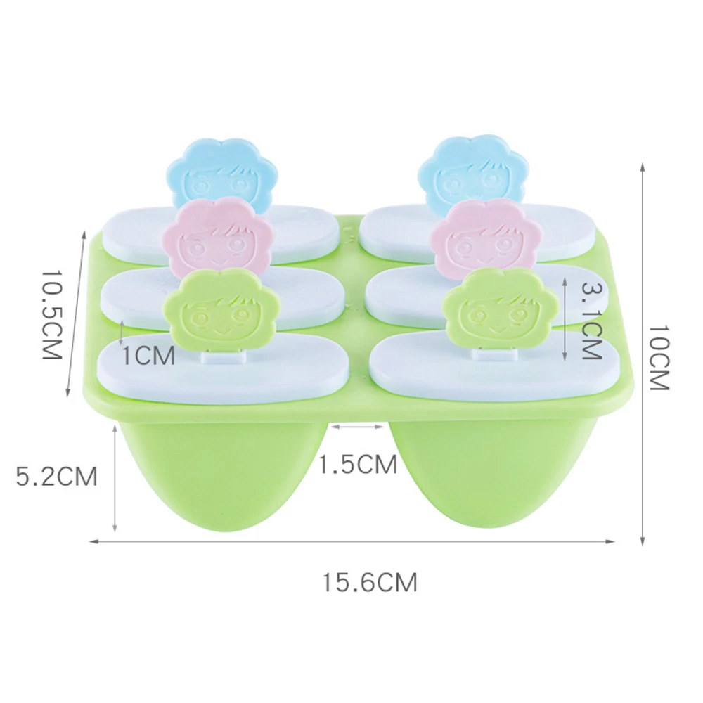 Горячая Распродажа 6 шт./компл. форма для Фруктового мороженого мультфильм