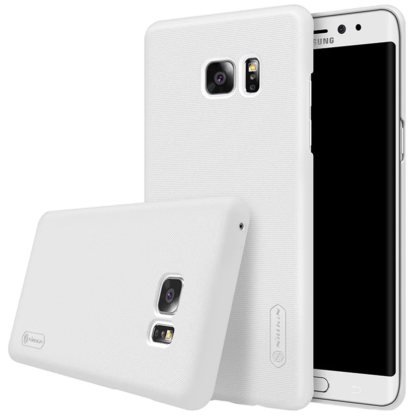 Для samsung Galaxy Note FE(Fan Edition) чехол Nillkin Супер Матовый Щит Жесткий PC задняя крышка чехол для телефона для samsung Note FE - Цвет: White