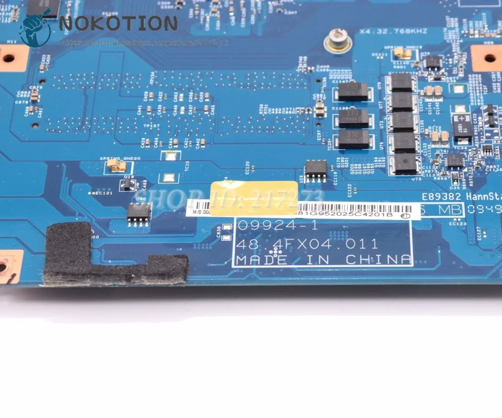 Материнская плата NOKOTION для ноутбука Acer aspire 7736 7736Z HD4650 1 ГБ MBPPM01001 Xperia q701001 488.4fx04. 011