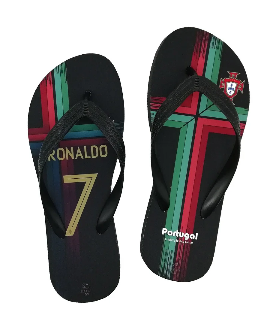 Portugal National Team Beach Shoes Any Name Slippers Serviette Football Travel Fans Flip Flops | Спорт и развлечения