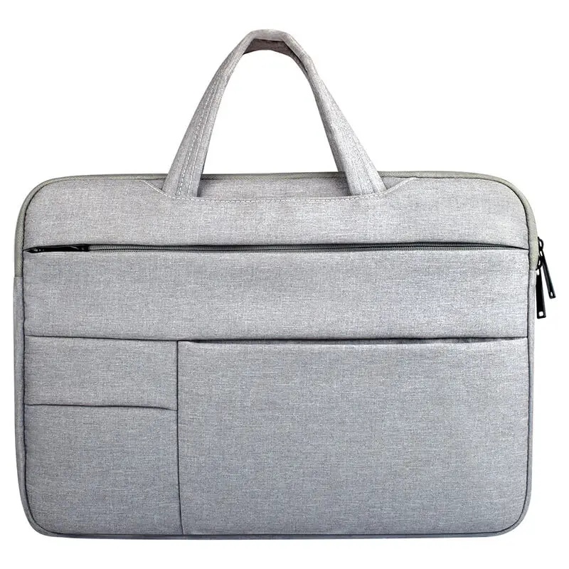 Light Gray Унисекс Для Macbook Air Pro 11 12 13 14 15,6 ''Портативная сумка для ноутбука/чехол для samsung Dell hp Surface pro 3 - Цвет: Light Gray