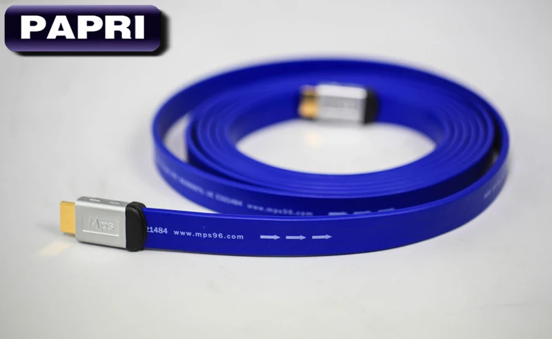 PAPRI MPS HD 280 HiFi 5N OFC + посеребренный HDMI 2 0 3D 24AWG 4K X 2K Аудио Return Ethernet 3840x2160p 4096x2160p|Кабели