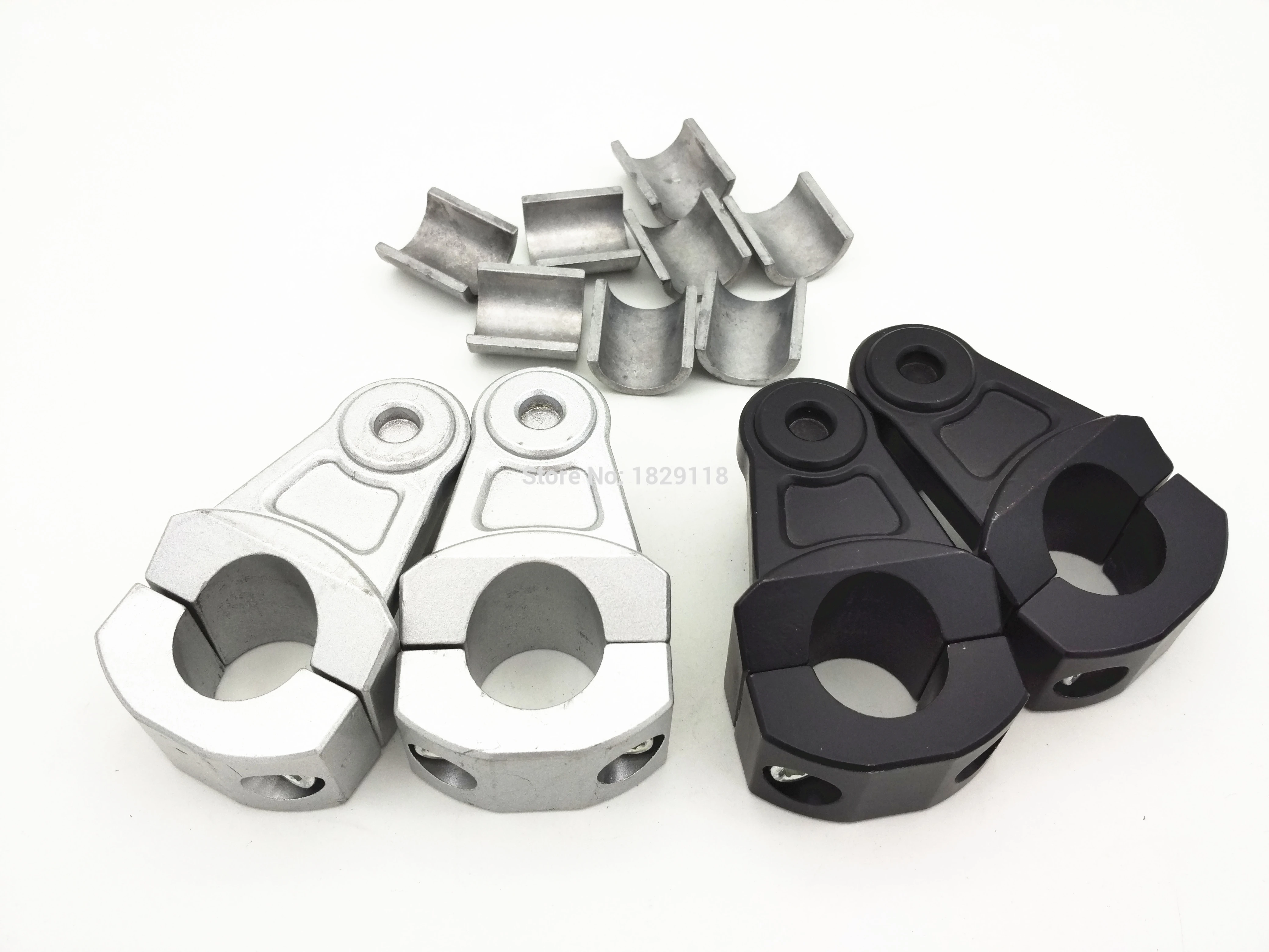 Универсальный поворотный 2-дюймовый руль для мотоцикла 7/8 дюйма 22 мм и 1-1/8 28 зажим