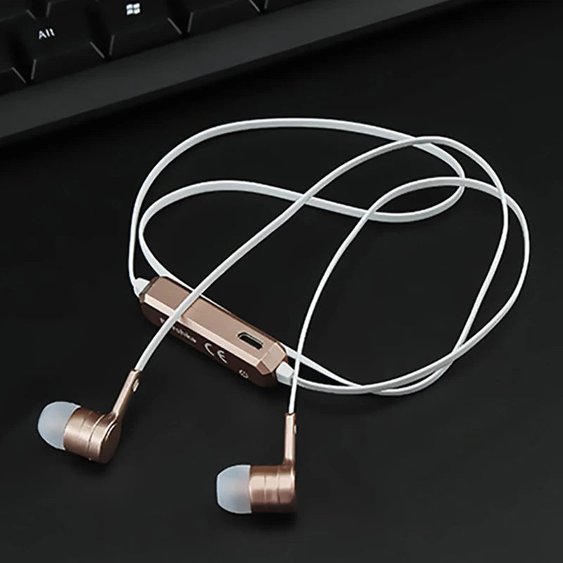 Bluetooth Спорт Бег Наушники-вкладыши Портативный HIFI музыке стерео гарнитура