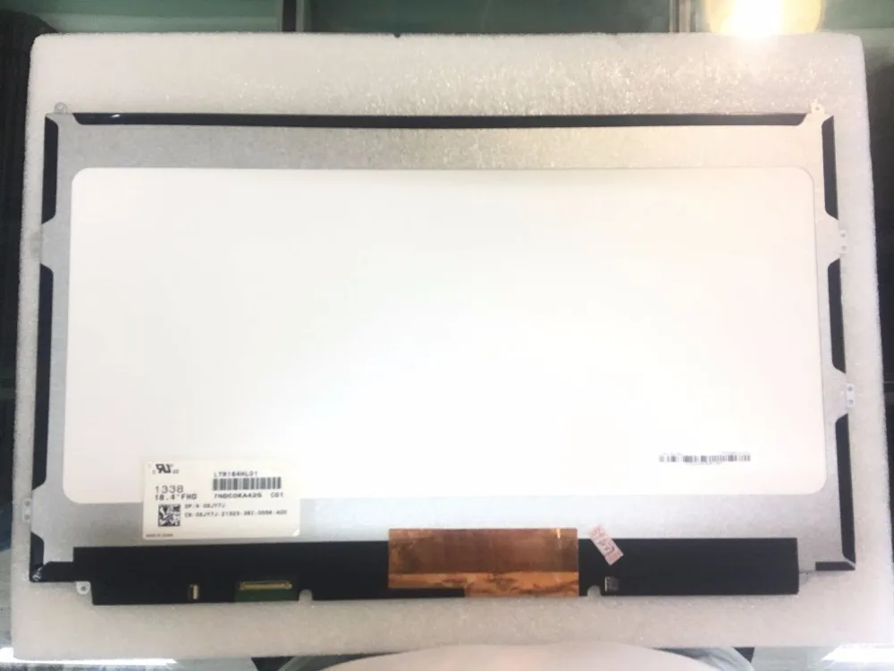 18.4 &quotдюймов ЖК дисплей Экран ltm184hl01 PN 0xjy7j для Alienware 18 MSI gt83vr 6rf gt80 2qc 2qe 2qd пожалуйста