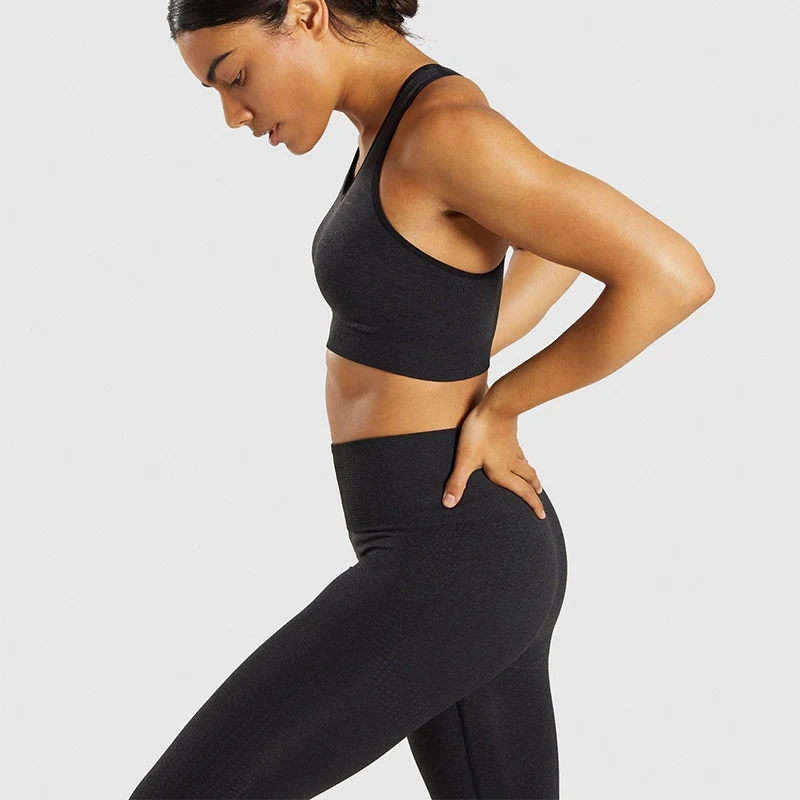 Женский спортивный костюм высокая эластичность сексуальный для фитнеса дышащий