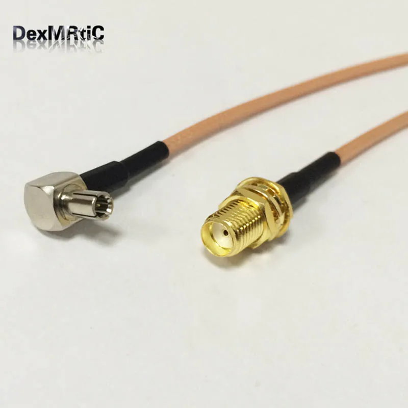 SMA переключатель TS9 косичка кабель SMA женский переборка переключатель TS9 мужской угловой разъем RG316 кабель 15 см " /30 см/50 см/100 см