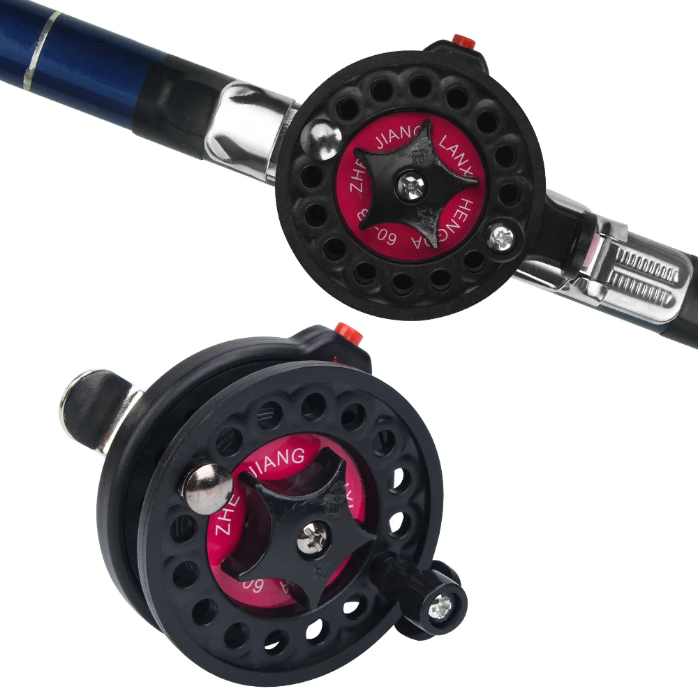 Fishnu Пластик дешевая Рыболовная катушка простой дизайн нахлыстом катушки дешевые