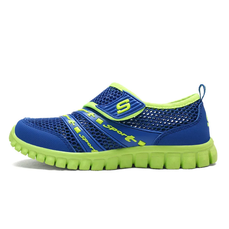 Blue Детская обувь дети девочка кроссовки tenis calzado sapato infantil cocuk ayakkabi chaussure enfant menino кроссовки Лоферы для мальчиков - Цвет: Blue