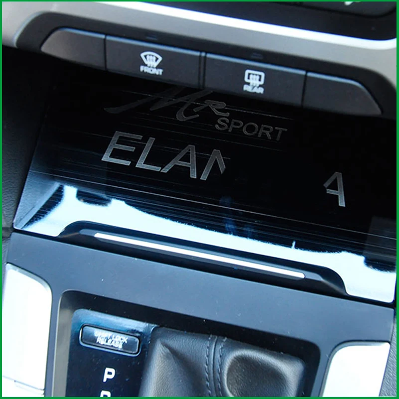 Для Hyundai Elantra AD 2016 2017 LHD ручка переключения передач в салоне автомобиля