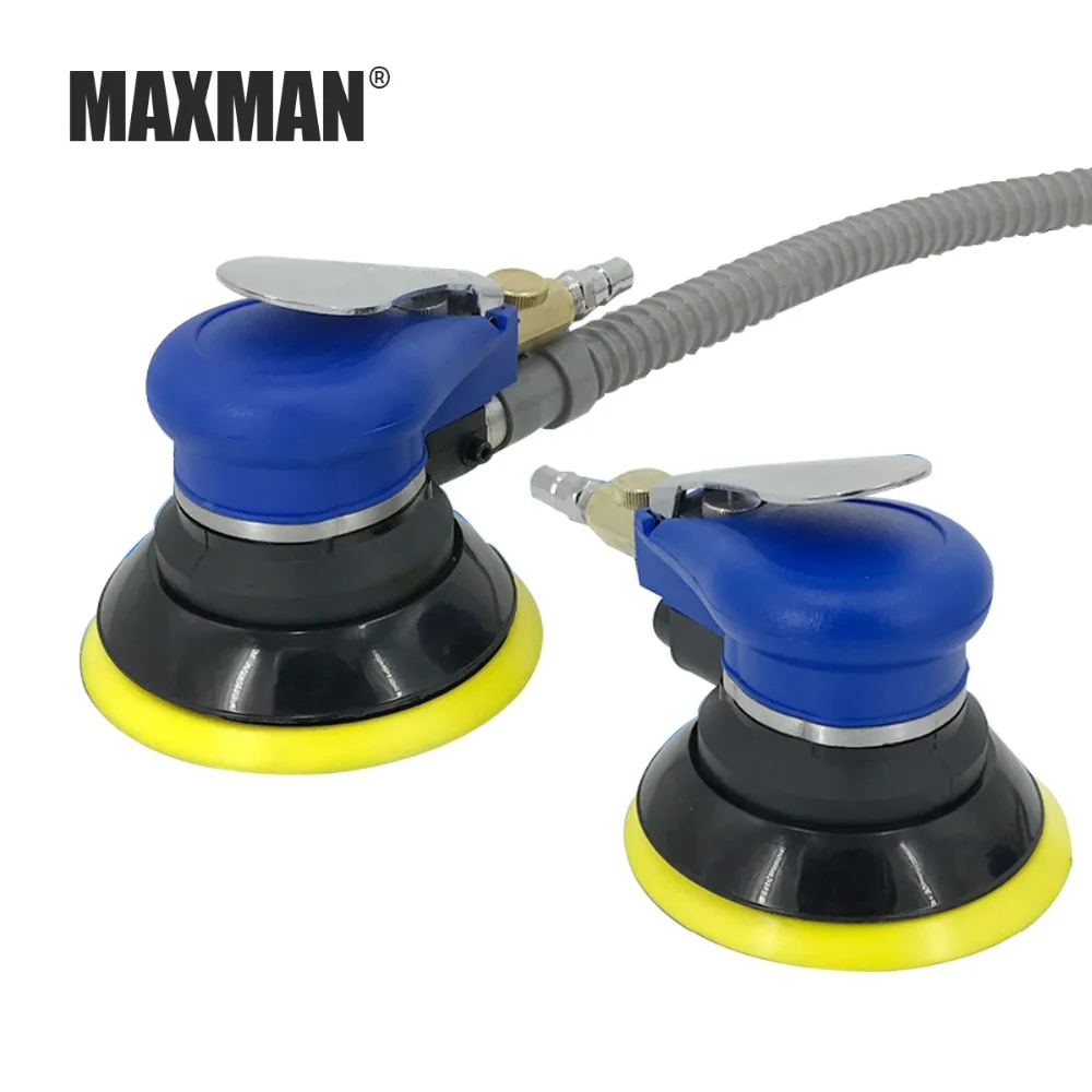 

MAXMAN 5 Inch Random Orbital Air For Palm Sander & Car Polisher Vacuum Cleaner Set Tool 125MM Polishing Machine Power Tools