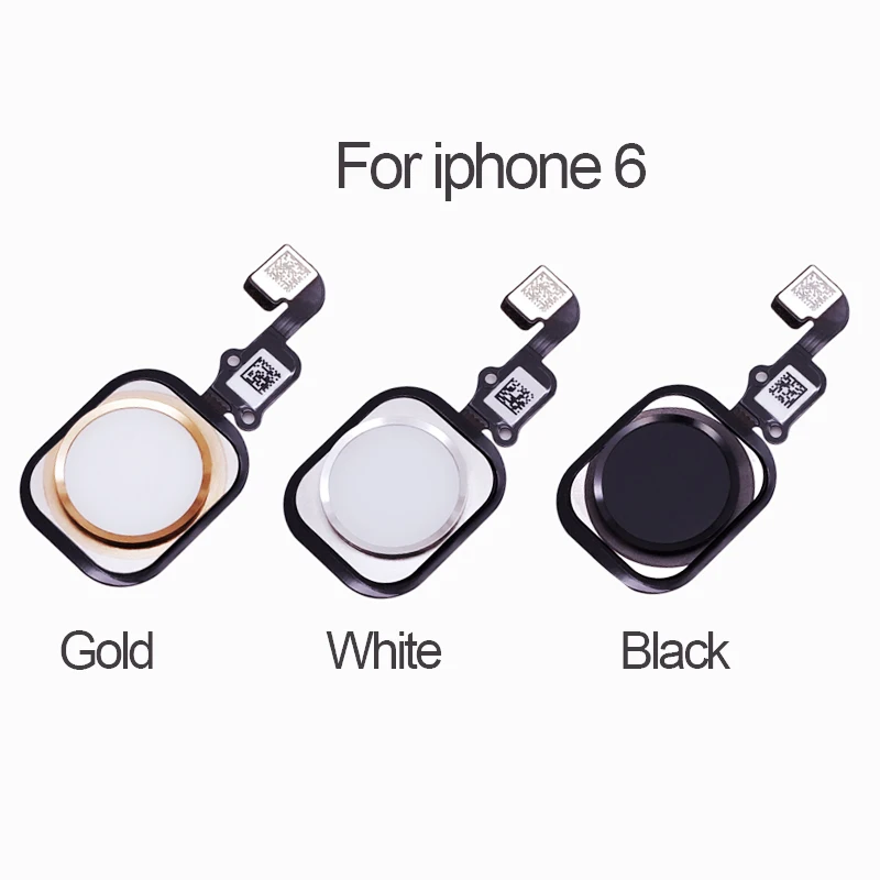 Кнопка домой с гибким кабелем для iPhone 5 5S 6 6S 6Plus Plus 7 7Plus 8 8Plus кнопка гибкая сборка