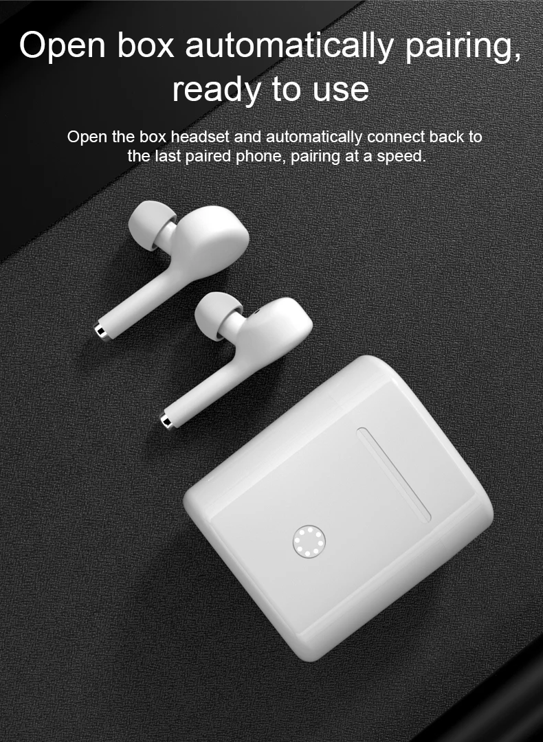 TWS беспроводные наушники-вкладыши Bluetooth 5,0 сенсорные наушники IPX56 водонепроницаемые 3D стерео шумоподавляющие наушники с микрофоном