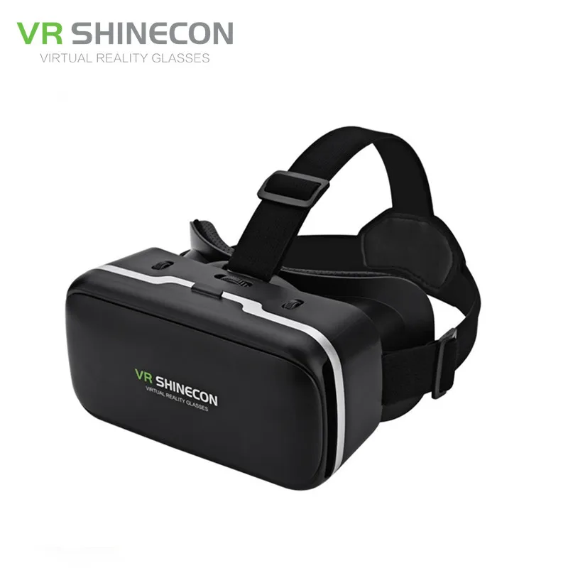 VR Очки виртуальной реальности 3D VR гарнитура шлем для 4,7-" смартфонов 3D VR коробка захватывающий просмотр и игры