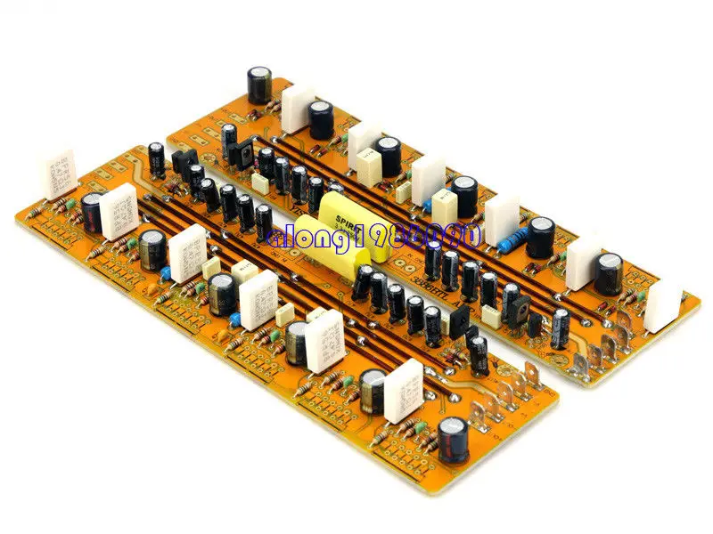 GZLOZONE одна пара Assembeld LM3886 Amp доска база на JEFF Rowland Amp 360 Вт+ 360 Вт L11-4