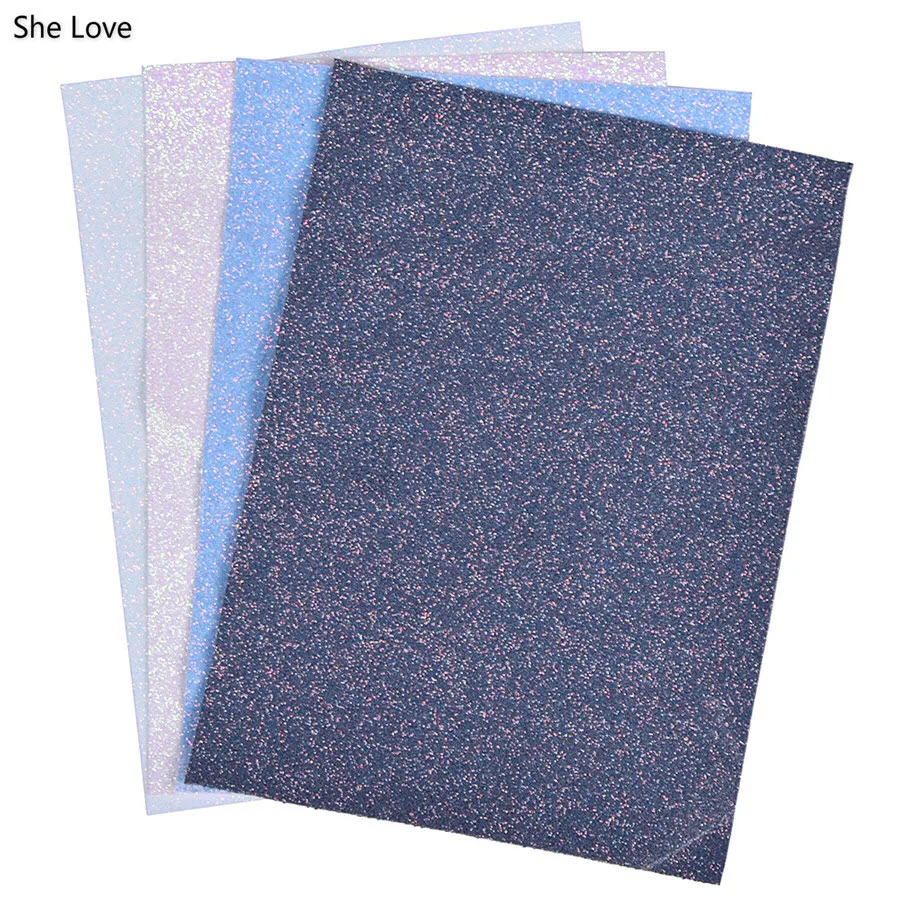 She Love 21x16 см Высокое качество блестящая искусственная кожа ткань Сделай Сам