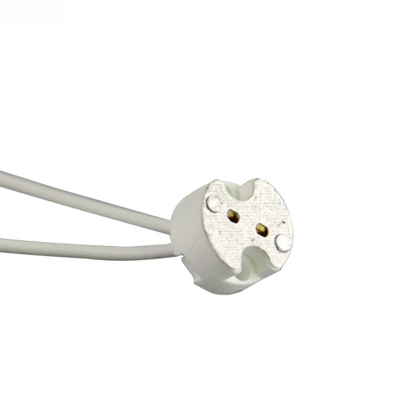 5x MR16 GU5.3 керамическая лампа Базовая розетка LED CFL галогенная держатель с проводным