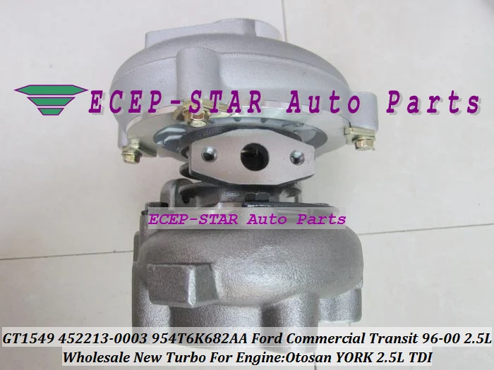 Бесплатная доставка GT1549 452213 452213-5003S 452213-0002 X4T6K682AA турбо для Ford Commercial Transit van YORK Otosan