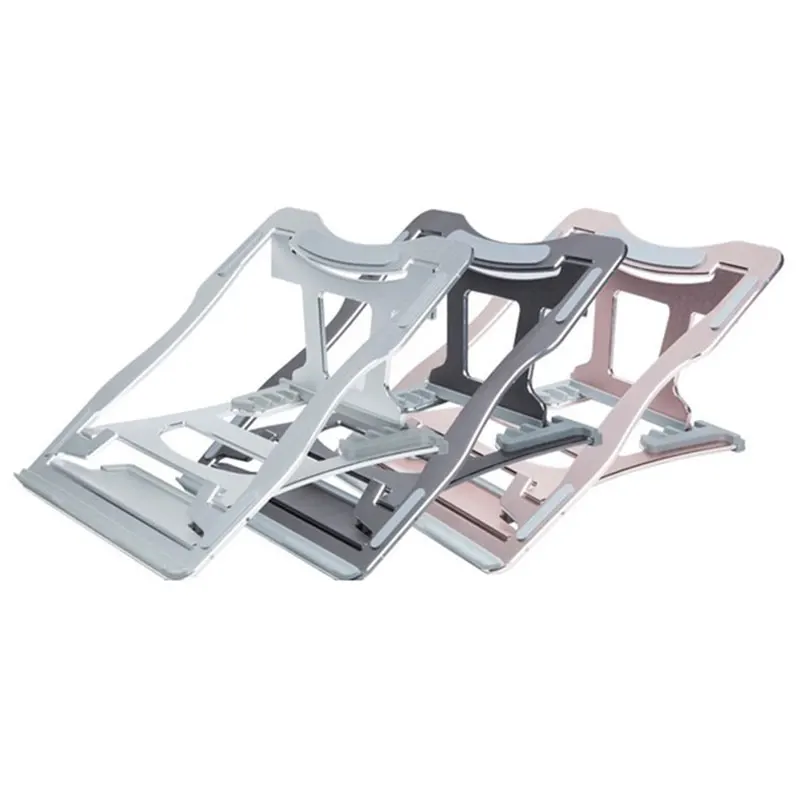 

Aluminum Alloy Folding Laptop Stand Adjustable Laptop Desktop Cooling Base Portable Notebook Bracket Support Lift Laptop Holder