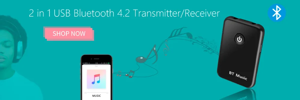 Bluetooth беспроводной для автомобильной музыки аудио стерео 3,5 мм приемник Bluetooth адаптер Aux для наушников Reciever Jack Handsfree
