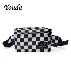 Японская нагрудная сумка Youda для пары, женские нейлоновые сумки через плечо, студенческие карманы в стиле Харадзюку, сумка для мобильного телефона, гарнитуры