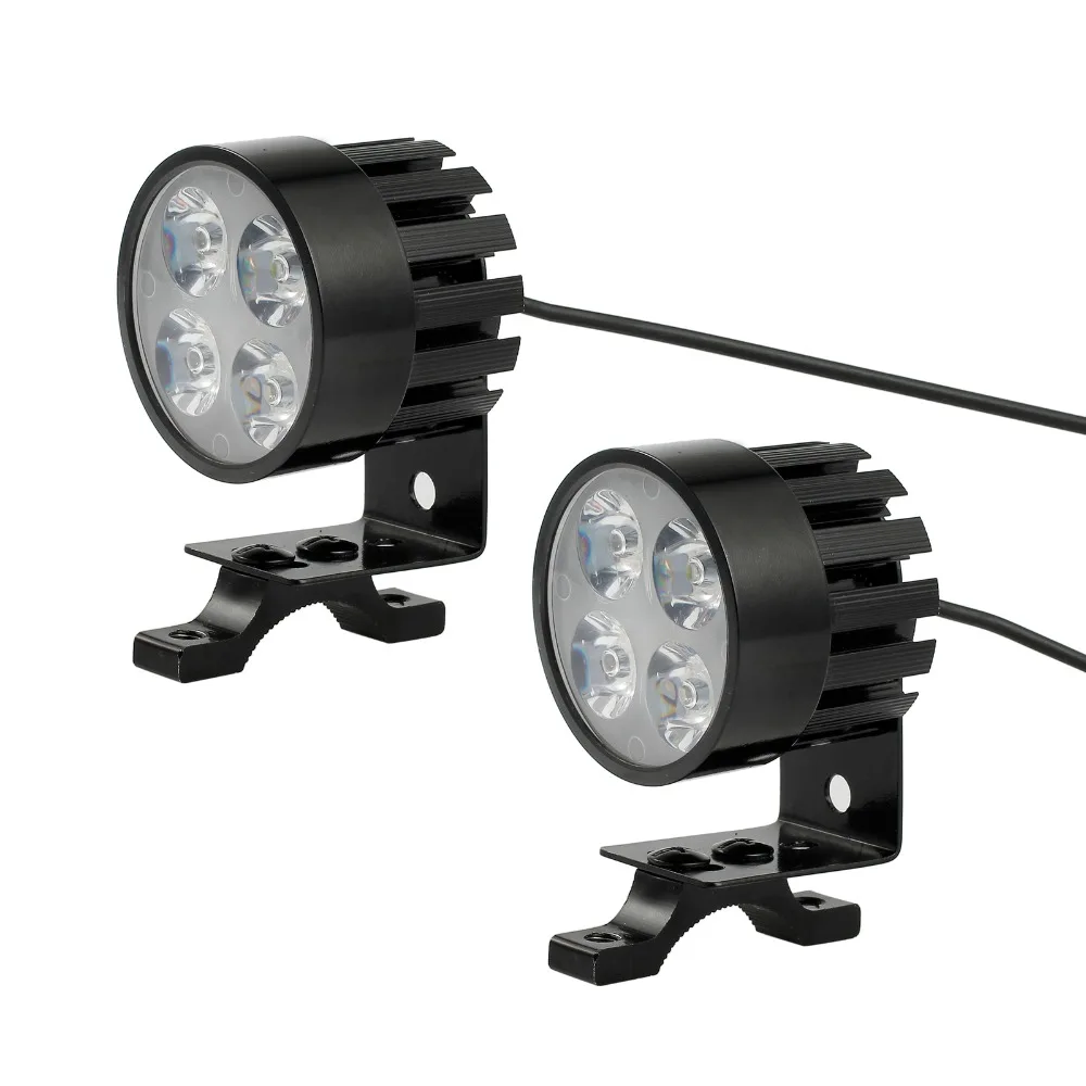 Neoteck Универсальный светодиодный светильник для мотоцикла передний Точечный 12 В 24