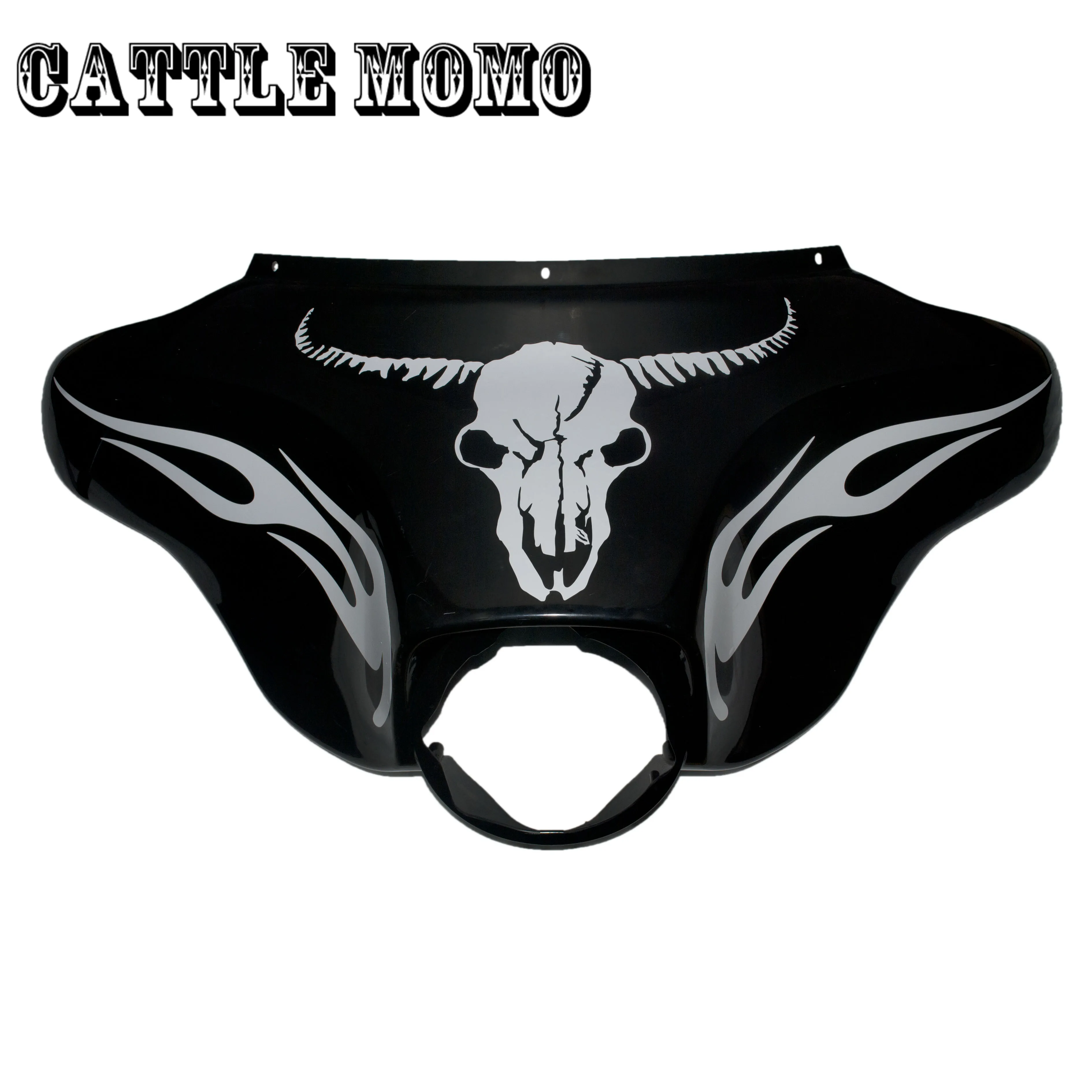 

Motorcycle Batwing Outer Fairing Decal sticker For Harley Touring Road King Road Gilde Street Glide Electra Glide 1996-2013