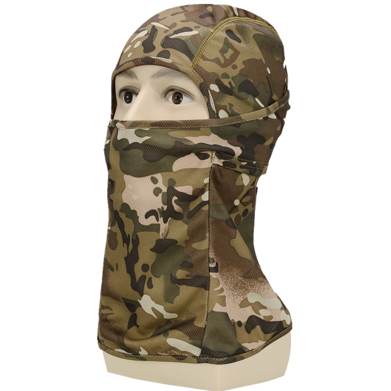 Военная камуфляжная тактическая маска мотоциклетная велосипедная Байкерская