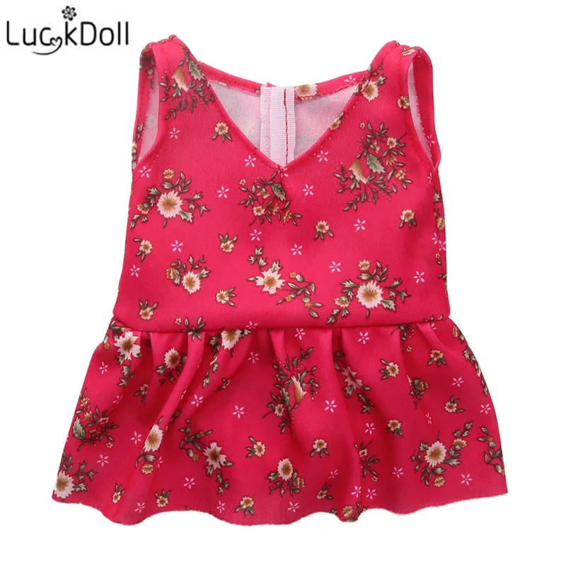 LUCKDOLL New Hot Doll Swimsuit Fit 18 Inch American 43cm Baby Clothes Accessories Girls Toys Generation Birthday Gift | Игрушки и хобби