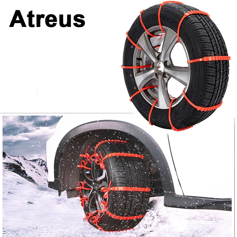 Противоскользящие цепи Atreus для автомобильных шин Mercedes benz W204 W203 W211 W210 AMG Mini cooper Skoda