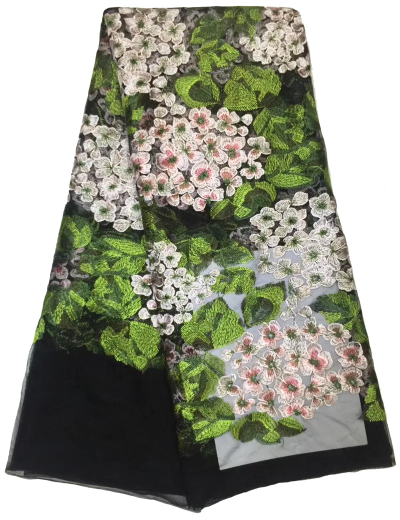 Африканская кружевная ткань 2017 вышитые нигерийские кружева для невесты высокое