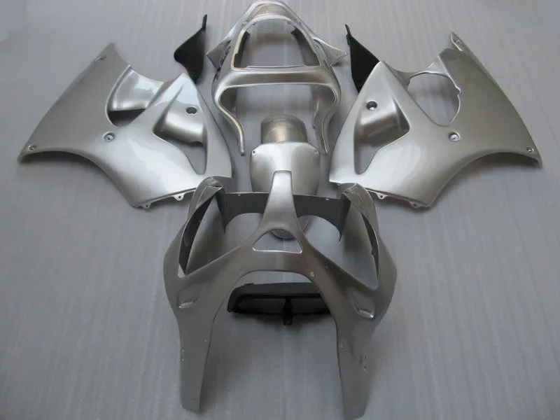 Набор обтекателей для литья под давлением KAWASAKI Ninja ZZR600 05 06 07 08 ZZR 600 2005 2008 ABS Top silver