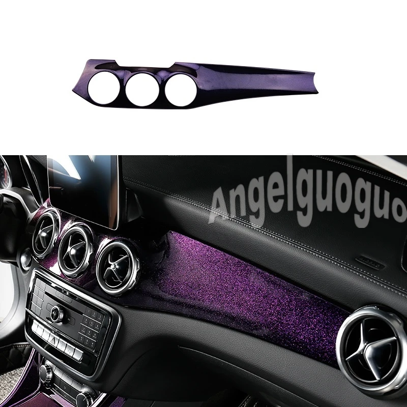 Angelguoguo Крышка центральной консоли для Mercedes Benz A/GLA/CLA класс C117 W117 2012- автомобильные аксессуары для левостороннего привода