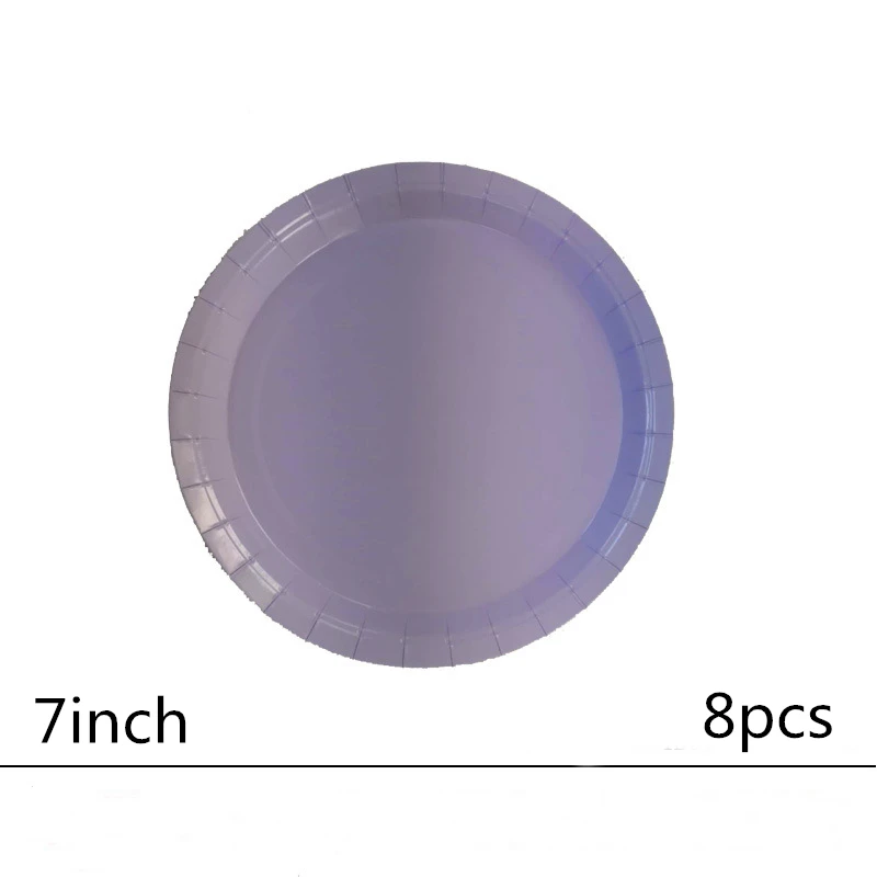 8 шт./компл. одноразовая посуда из желтой бумаги бумажные тарелки на Рождество