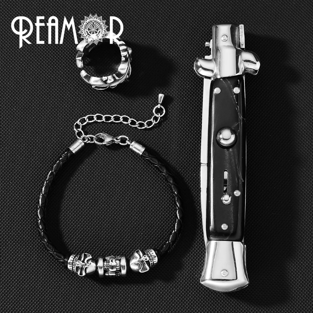 Бусины разделители из нержавеющей стали 316l с большим отверстием для браслета|big