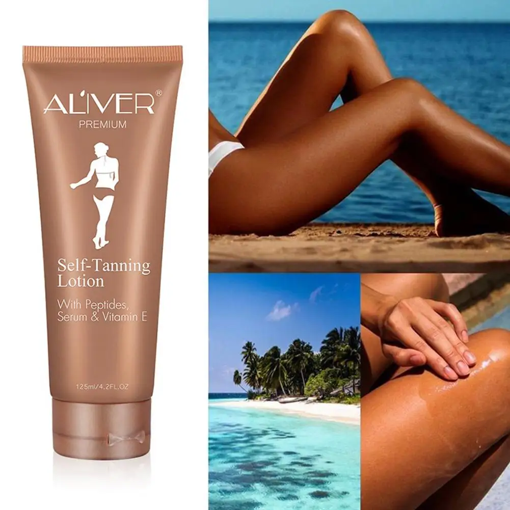 Крем для самостоятельного загара черный бронзовый крем долговечный